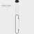 SOLEA 46 VISILICA 8W 3000K CRNA