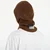 Kapa MM6 Rtw Avp Beanie Brown Melange M