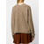 Mes Demoiselles - v-neck side slit jumper - women - Neutrals