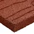 Kamen za hodanje 6 pcs Crvena 60,5 x 25 x 2 cm Guma
