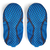 Speedo anti-slip pool sock junior blue/navy 1-4