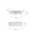 LED ugradno svetlo ALGINE 2u1 LED/6W/230V 4000K belo