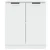 Vidaxl Komoda bela 60x30x70 cm konstruiran les