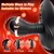 SuperLove Anal Grinder with 360 Rotations & Strong Vibrations Triple Motor & Remote Black