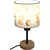 Brilagi - Stona lampa BOBO WOOD 1xE27/25W/230V hrast/crna/bela/životinjice