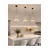 Opviq luster Oxia 2861-1A-03, LED 14 W, žuti