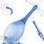 SuperLove Premium Anal Douche Enema with Bendable Silicone Nozzle Blue
