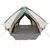Šator Teepee za 6 osoba Zelena i bijela 431 x 366 x 185 cm