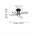 Opviq Exhaust Luster 13661, Crni