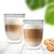 shumee 2x dvostenski termo kozarec za kavo, čaj, latte in druge pijače 370 ml