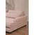 Atelier del Sofa Ugaona garnitura River 105x90x330cm Roze