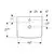 Selnova Square lavabo 50cm