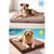 Paws & Whiskers Krevet za kućne ljubimce, Braon