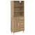 Highboard s ladicama Umjetnički hrast 69,5 x 32,5 x 180 cm
