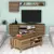 Hanah Home Set TV komoda i klub sto Inci, 4 komada, Orah