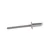 Aluminijaste odprte zakovice 4x10mm RAL 9007