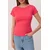 Trendyol Milla Ženska majica TWOSS26TS00070, Roze