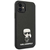 Karl Lagerfeld iPhone 11 Hardcase Black Saffiano Ikonik (KLHCN61IKFBMBK)