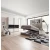 Xora POSTELJA BOXSPRING 120 cm x 200 cm , tekstil siva