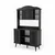 Hanah Home ormar za kafe kutak Avior 120, 120 cm, crni