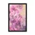 Plakat rožnata vejica s cvetovi - 30x45 no frame