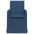 Trpezarijske stolice 2 pcs Plava 57 x 67 x 95 cm tkanina