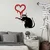 Wallity Zidna dekoracija Banksy Metal 08, 60x70 cm, 1.5 mm, Bela