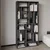 HANAH HOME Polica za knjige Nicola Anthracite
