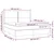 Vidaxl Box spring postelja z vzmetnico črna 160x200 cm žamet
