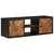 TV ormar s policom s pohranom s vratima 105 x 30 x 35 cm