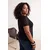 Trendyol Curve Ženska bluza Tbbss26Af00196, Crna