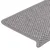 Vidaxl Samolepilne preproge za stopnice sisal 30 kosov 65x21x4 srebrne