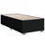 Vidaxl Box spring postelja z vzmetnico črna 80x200 cm blago