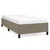 Vidaxl Posteljni okvir taupe 100x200 cm blago