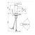 Baterija za lavabo ZERRO JZ30101