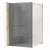 Stena za prhanje Rea Flexi Grey/Gold 120