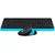 A4 TECH Set tastatura + miš FG1010 FSTYLER Wireless Combo USB US plavi