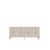 Hanah Home komoda Salkim 180, 180 cm, bela / travertin / srebrna