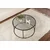 Hanah Home Klub sto Aurum, 80x80x43cm, Crni