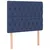 Vidaxl Box spring postelja z vzmetnico modra 100x200 cm blago