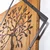 Atelier Del Sofa Zidna dekoracija Tree, 54x54 cm, Smeđe boje