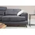 Atelier del Sofa Dvosed Frido 92x79x185cm Antracit