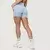 GymBeam Women‘s NEO Seamless Shorts Sky