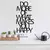 Wallity Zidna dekoracija Do More Of What Makes You Happy 1, 41x70cm