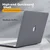 DiYiGongFang Zaštitna maska za Apple MacBook Pro 14 M1/M2/M3/M4/M5, Siva