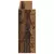 Polica za časopise s policom 2 pcs Staro drvo 80 x 12 x 30 cm