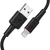 AceFast Kabel za iPhone MFI USB – Lightning 2,4 A, 1,2 m, črn