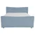 Esposa BOXSPRING POSTELJA 180 cm  x 200 cm , tekstil svetlo modra
