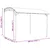 Gazebo 3 x 3 x 2,55 m Zelena Tkanina i Aluminij 180 gsm