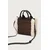 DKNY crossbody torbica ženska iz imitacije semiša